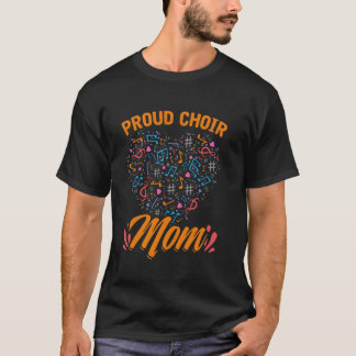Visa Choir Proud Choir Mamma Mors dag Music Mamma T Shirt