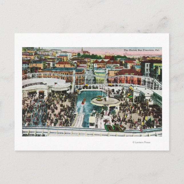 Visa Chutes från ovan nr 2 Vykort (Framsida)