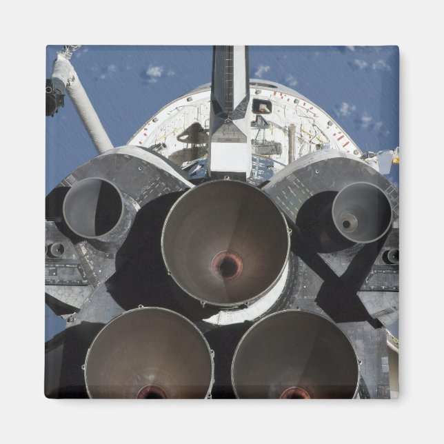 Visa de tre huvudmotorerna magnet (Framsidan)