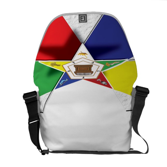 Visa dem att du är en stjärna messenger bag (Öppen Baksida)