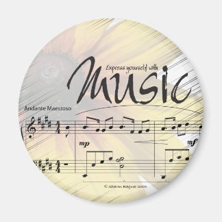 Visa dig själv med Music Magnet