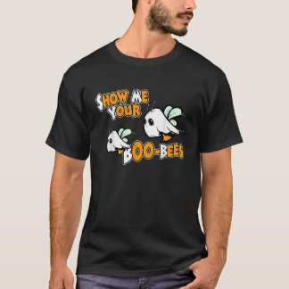 Visa din BooBees Shirt Halloween Funny Party T