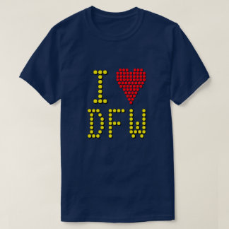 Visa din flygplats kod Kärlek T-Shirt