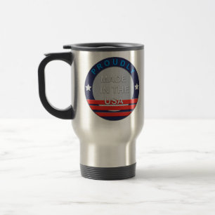 Visa din gjorda serviceMugg-Proudly i USA Resemugg