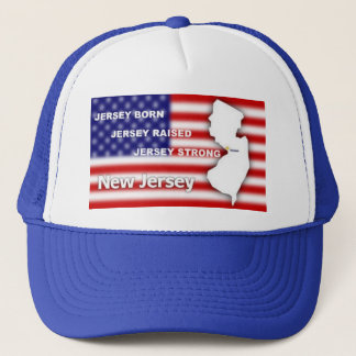 Visa din Jersey pride!! Truckerkeps