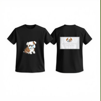 Visa din kärlek med 'Don't Hurt Dogs Statement Tee
