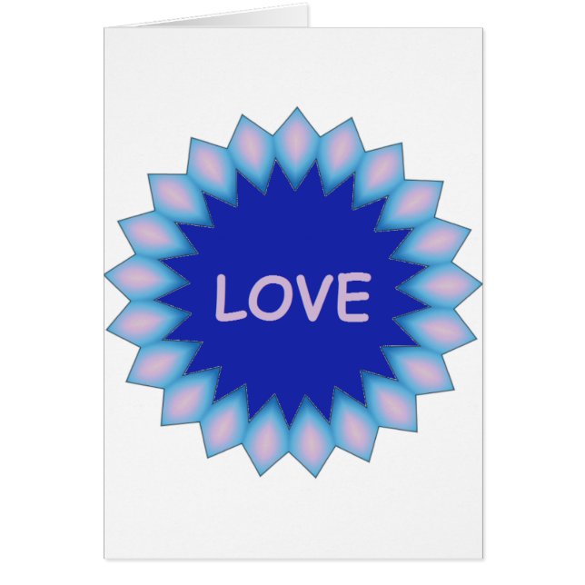 VISA DIN KÄRLEK OBS KORT (Framsidan)