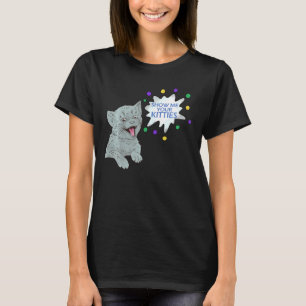 Visa din Kattunge-snygga kattgrafik T Shirt