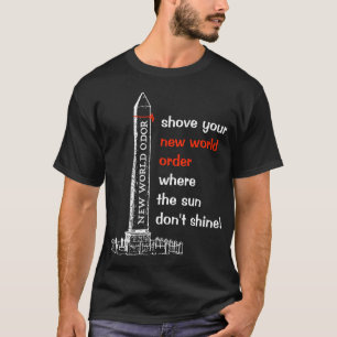Visa din NWO (mörk) T Shirt