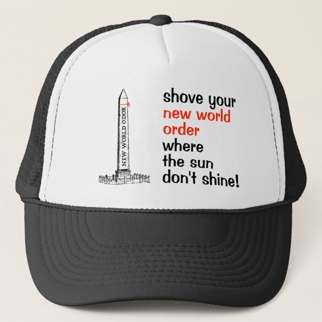 Visa din NWO-Truckerkeps Keps (Framsida)