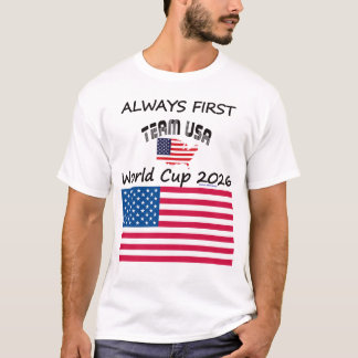 Visa din passion för fotboll USA Team USA stolt T Shirt