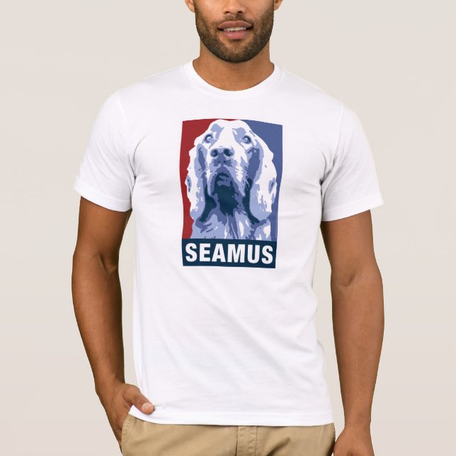 VISA DIN SEAMUS! TEE SHIRT (Framsida)
