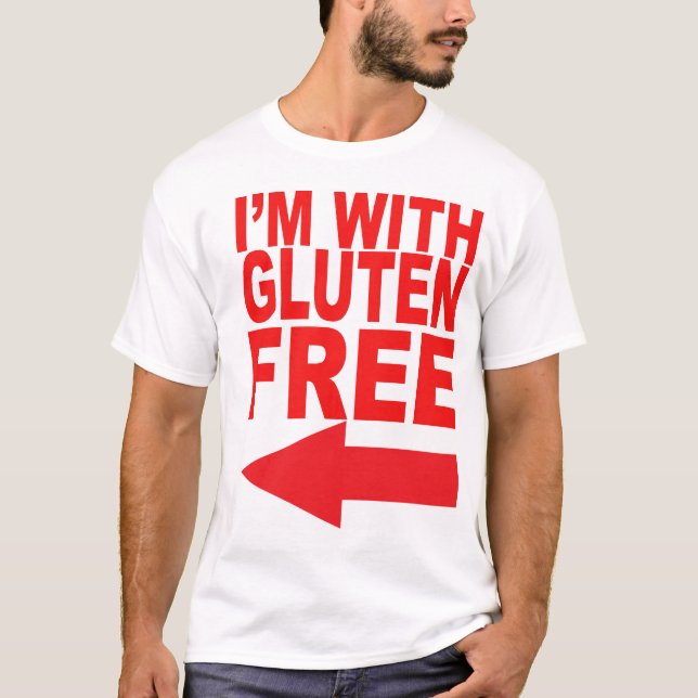 Visa din service för din Gluten-Fria älskade! Tröja (Framsida)