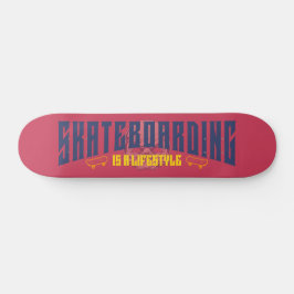 Visa din skateboardationsidentitet mini skateboard bräda 18,5 cm