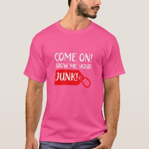 Visa din skräppostförsäljning Vuxen humor T Shirt