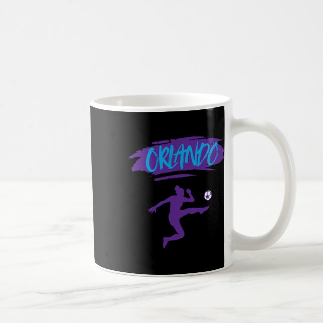 Visa din stolthet för Orlando Fan Support Stadium  Kaffemugg (Höger)
