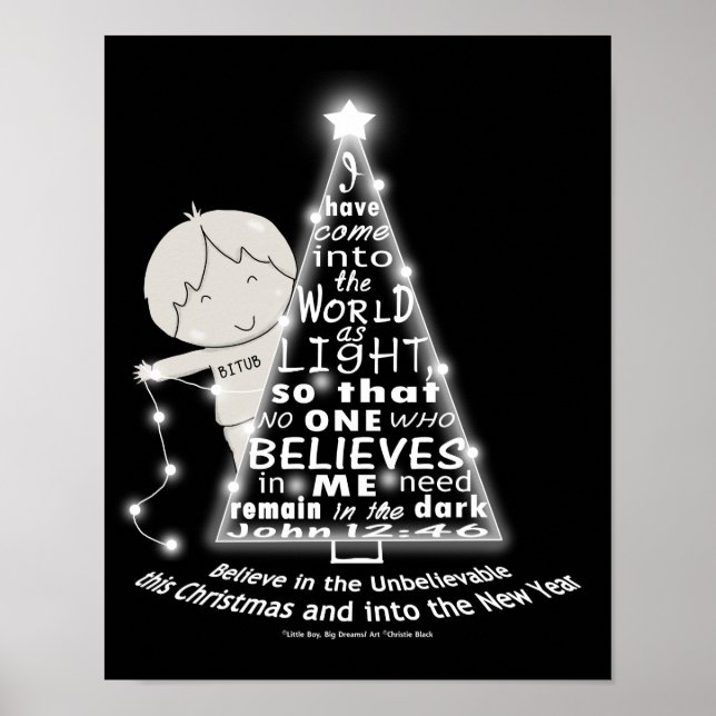 Visa dina gåvor poster (Framsidan)