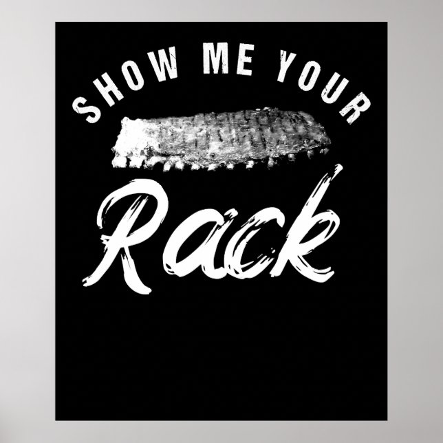 Visa ditt rack | Rökt BK-revben Älskare Poster (Framsidan)