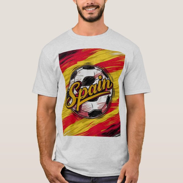 Visa ditt spanska Pride T Shirt (Framsida)