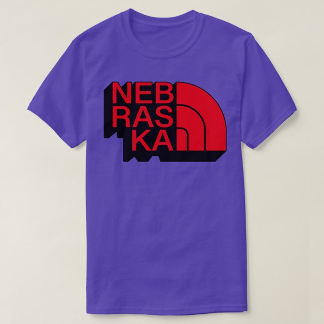 Visa ditt stöd för Nebraska T Shirt (Design framsida)