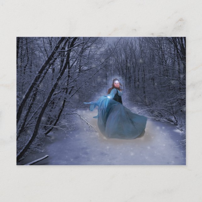 Visa drottning vykort (Framsida)