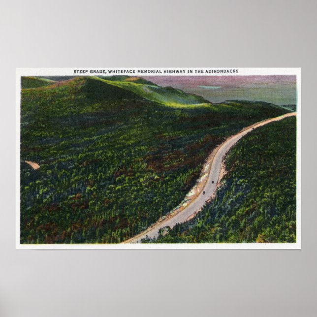Visa en brant Klass på Memorial Hwy Poster (Framsidan)