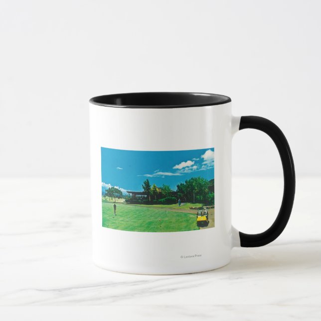 Visa en Grönt på Royalet Kaanapali Golf Mugg (Höger)