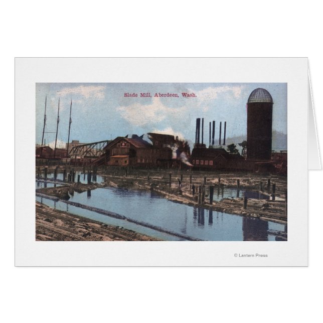 Visa en Slade Mill Hälsningskort (Framsidan Horizontal)