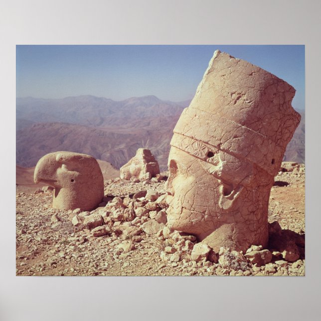 Visa ett kolossalt huvud och en örn poster (Framsidan)