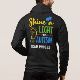 Visa ett ljus på matchningsteamet för Autism Perso T Shirt