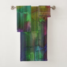 Visa färgader under deformerat rand linjer