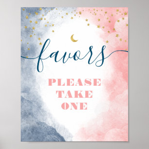 Visa favoriter för Vattentärsfärg, Twinkle-Gender- Poster