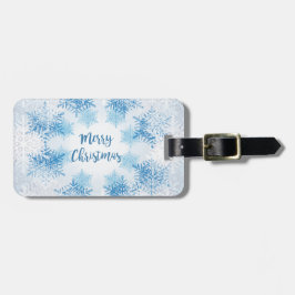 VISA FLAKES MÖNSTER God jul Bagagebricka