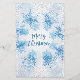 VISA FLAKES MÖNSTER God jul Brevpapper
