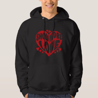 Visa fler Kärlek Cute Valentines day Heart Älskare Hoodie