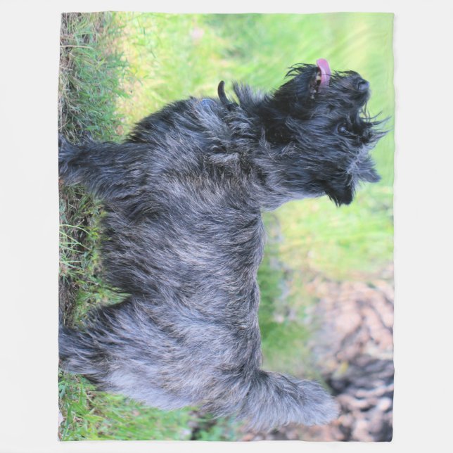 Visa flicka fleecefilt (Framsidan)