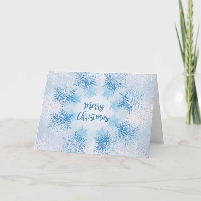 VISA FLINGOR MUSTER God Jul Helgkort (Framsida)