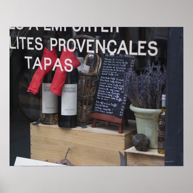Visa fönster och Vin Poster (Framsidan)