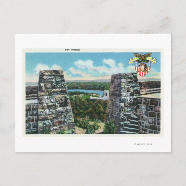 Visa Fort Putnam Vykort (Framsida)
