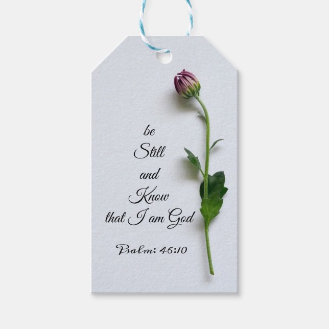 Visa fortfarande Märkre för bibelskriptcitattecken Presentetikett (Framsidan)