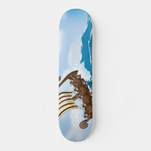 Visa Frakt Skateboard Bräda 19,5 Cm