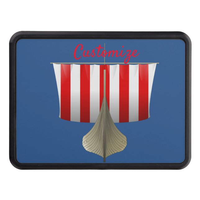 Visa Frakt som seglar Thunder_Cove Dragkroksskydd (Framsidan)