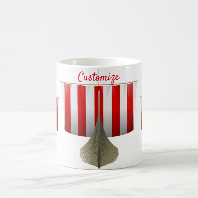 Visa Frakt som seglar Thunder_Cove Kaffemugg (Center)