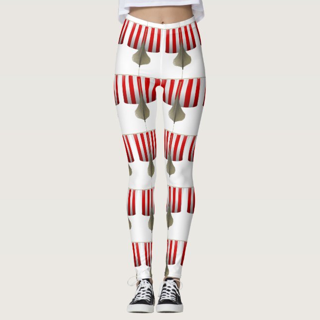 Visa Frakt som seglar Thunder_Cove Leggings (Framsida)