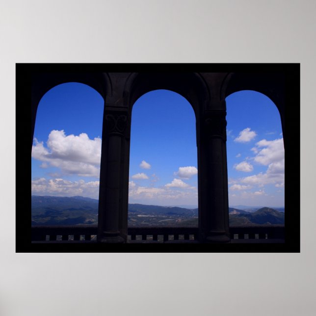 Visa från 3 Windows Poster (Framsidan)