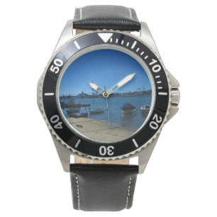 Visa från Balboa Island, Newport Beach, Kalifornie Armbandsur