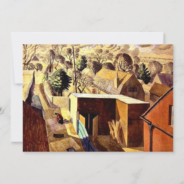 Visa från Brick House, Underbar Bardfield Kort (Framsida)