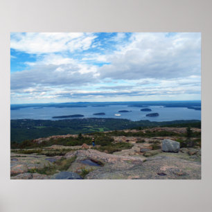 Visa från Cadillac Mountain-Poster Poster