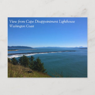 Visa från Cape Disseende Lighthouse, WA Vykort