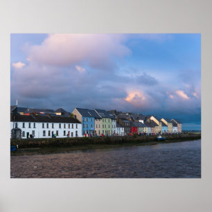 Visa från Claddagh of the Long Walk and Old Quays Poster